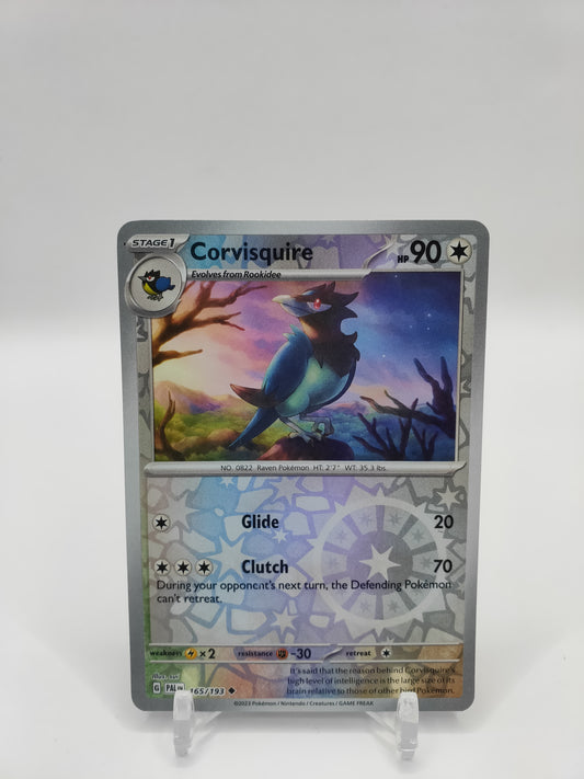 Corvisquire Reverse Holo Paldea Evolved 165/193