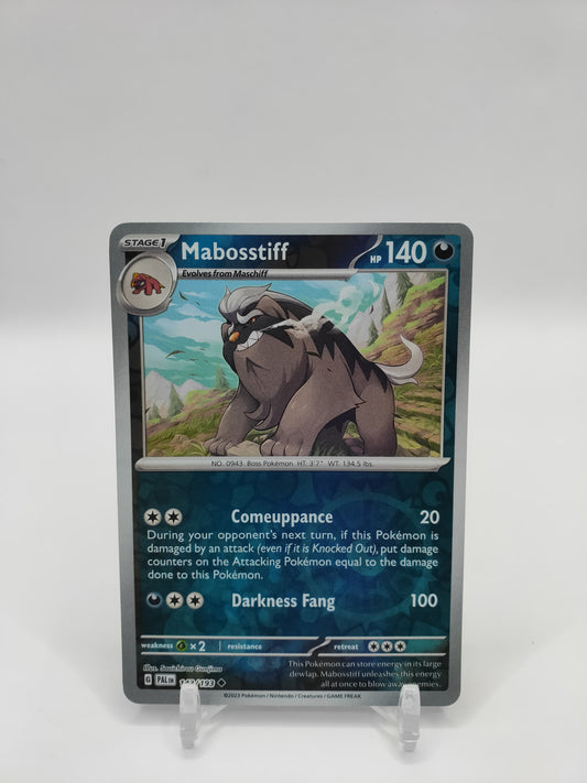 Mabosstiff Reverse Holo Paldea Evolved 143/193