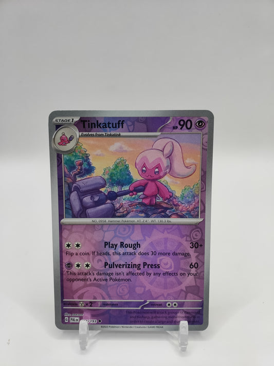 Tinkatuff Reverse Holo Paldea Evolved 104/193