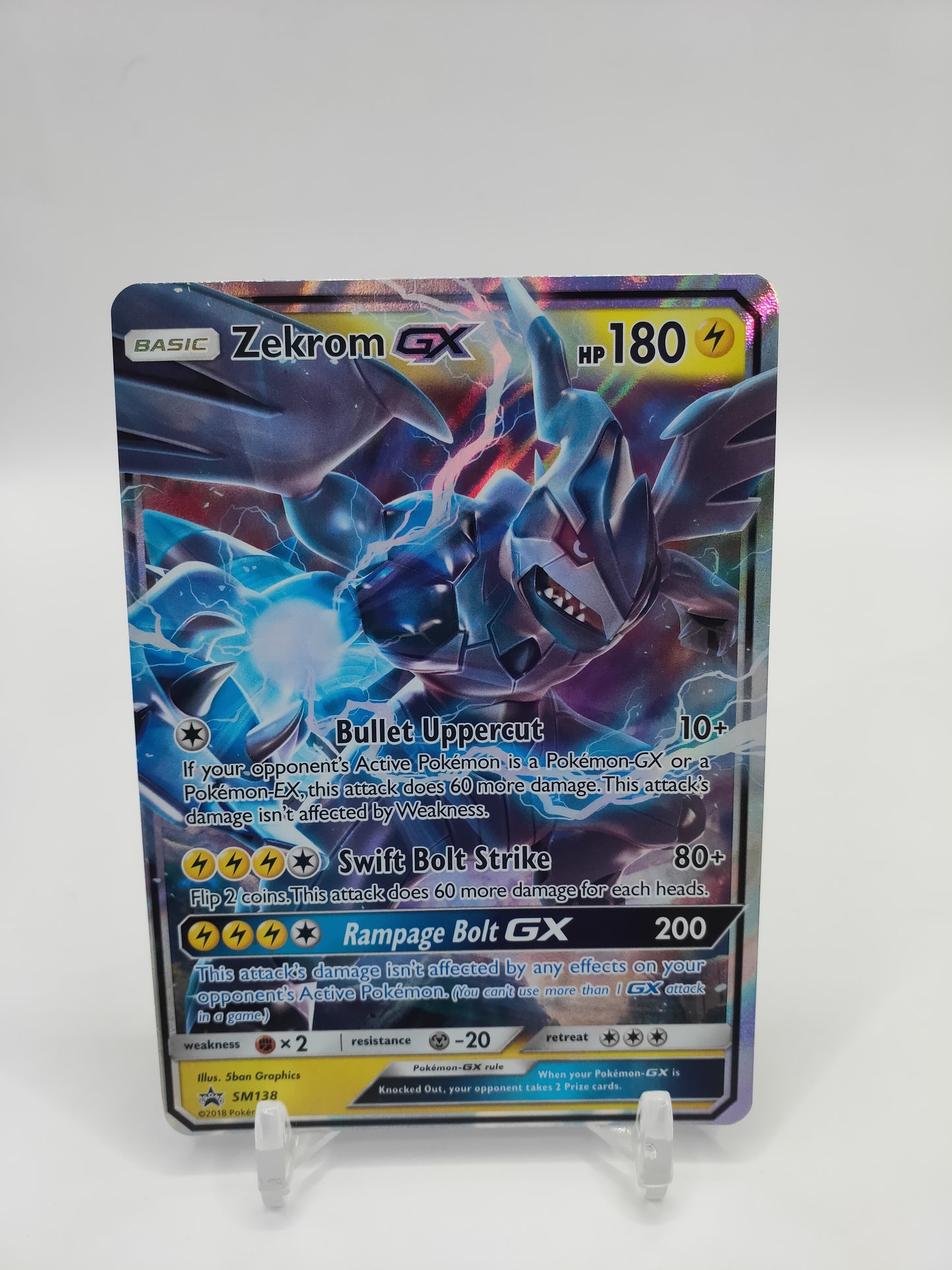 Zekrom Gx Promo SM138