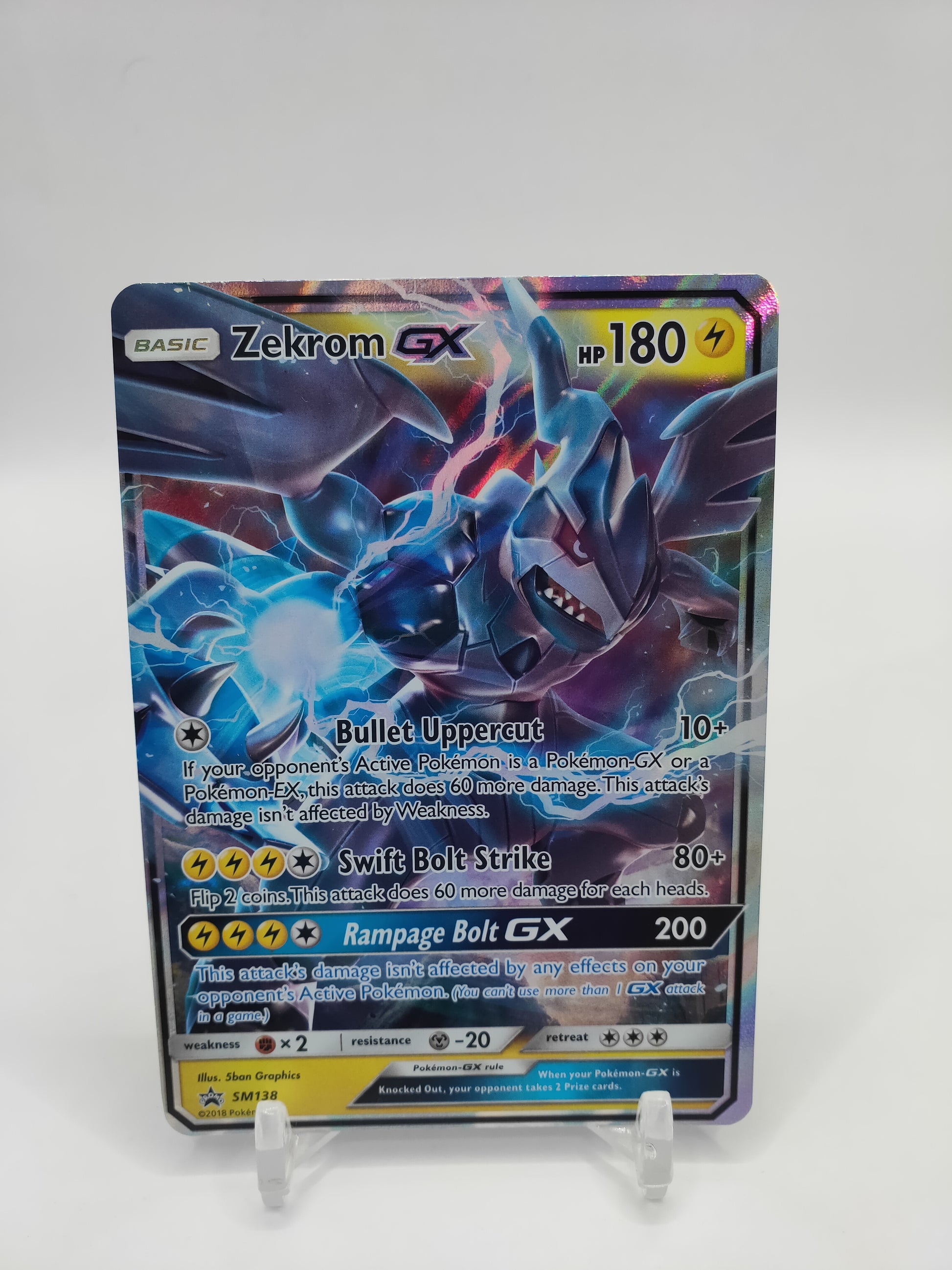 Zekrom GX - SM138 - SM Promos - Pokemon