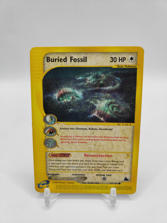 Buried Fossil E Reader Skyridge 47/144