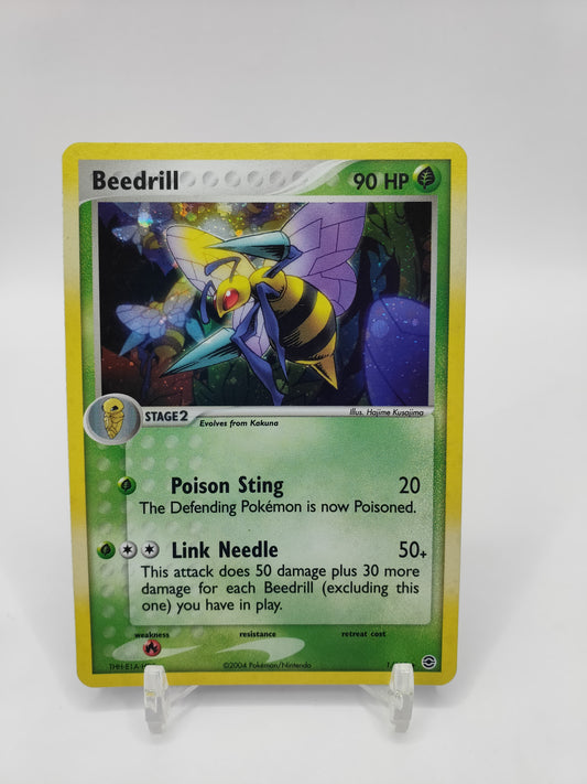 Beedrill Holo Fire Red Leaf Green 1/112