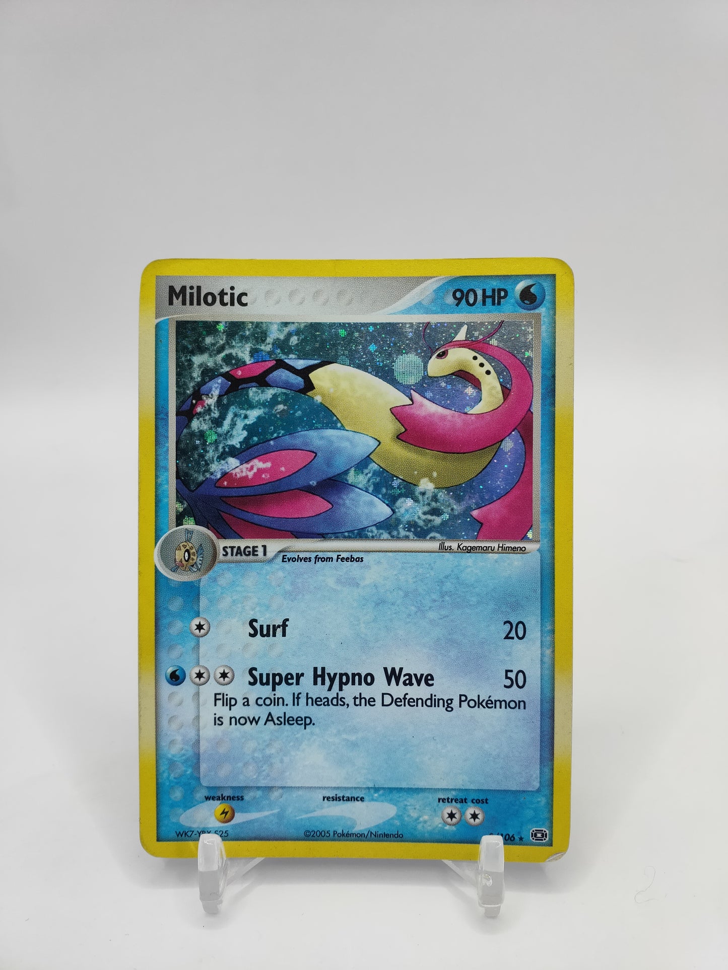 Milotic Holo Ex Emerald 8/106