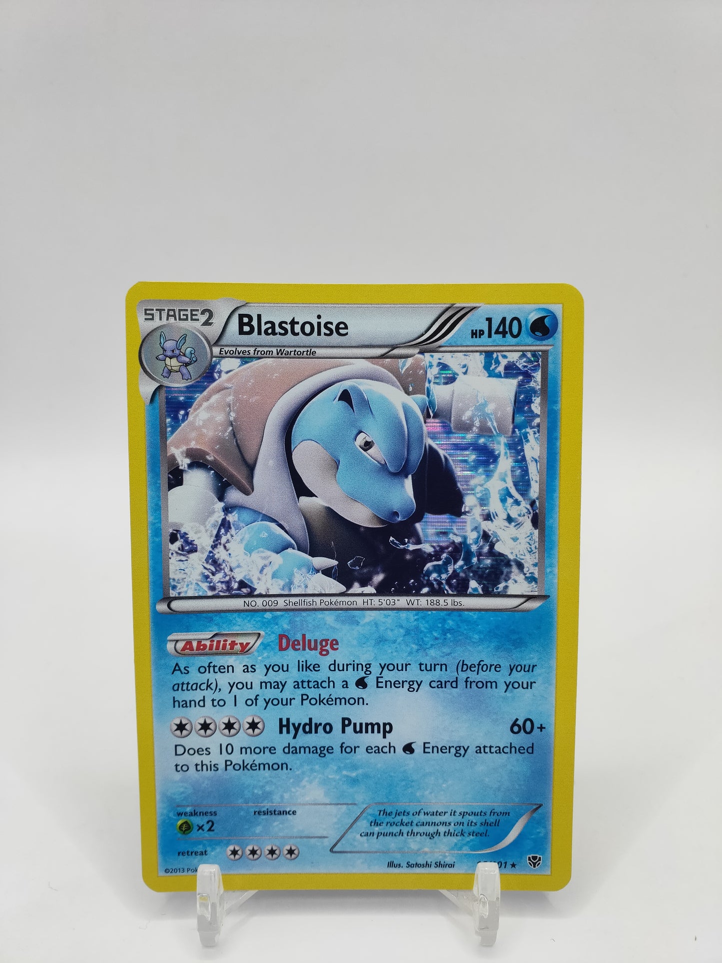 Blastoise Holo Plasma Blast 16/101