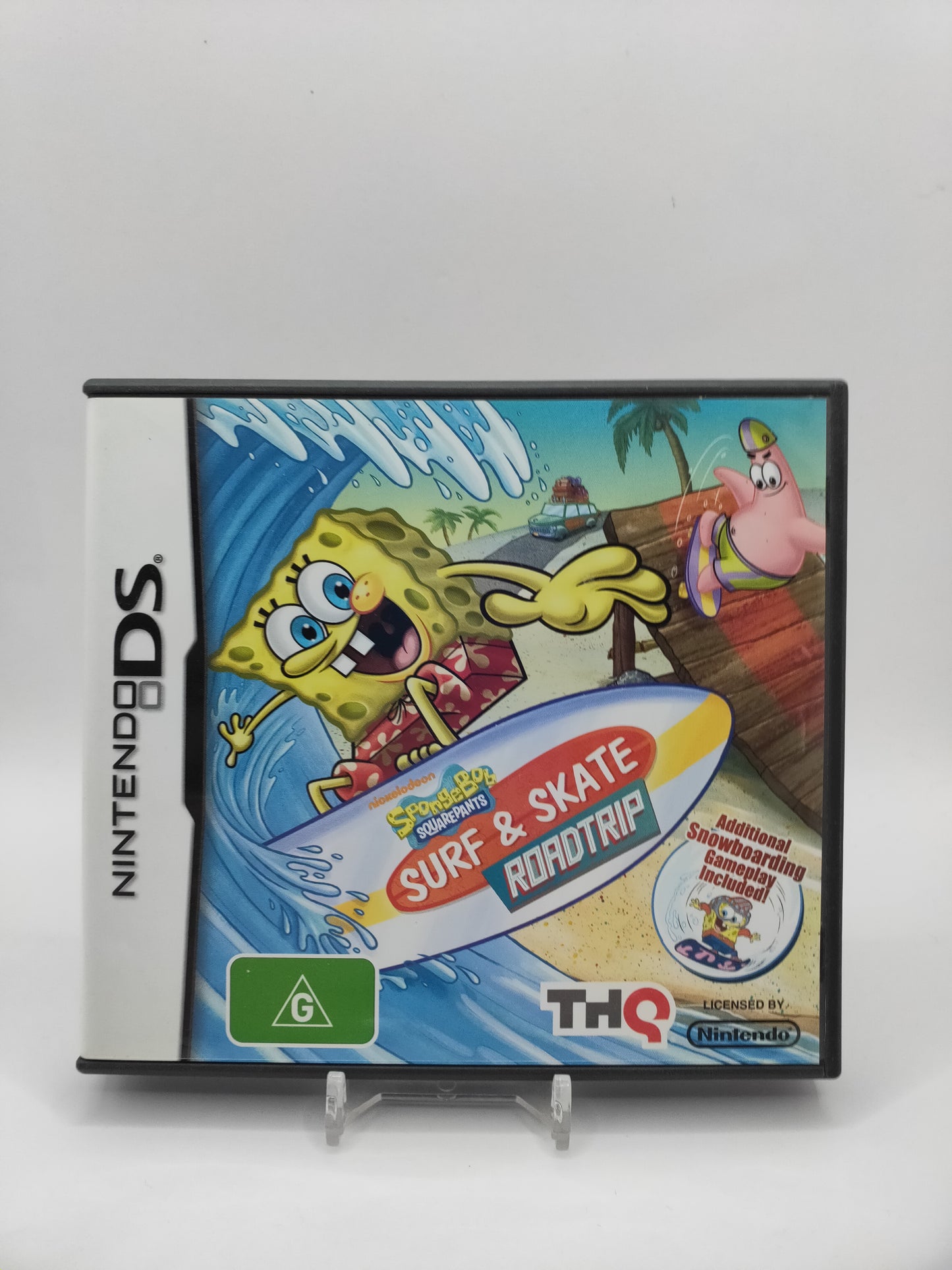 Sponge Bob Square Pants Surf & Skate Roadtrip Nintendo DS