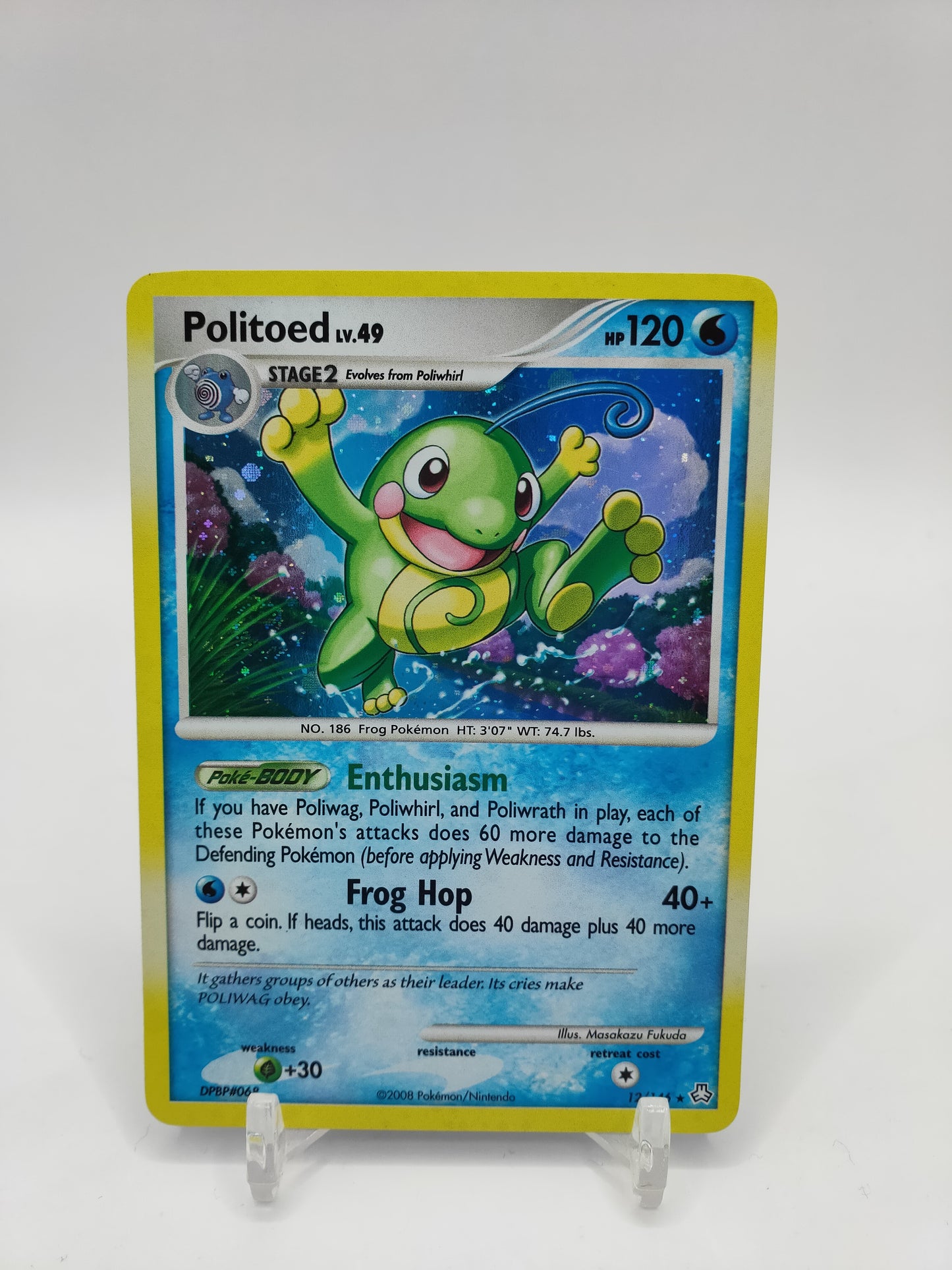 Politoed Lv.49 Holo Legends Awakened 12/146