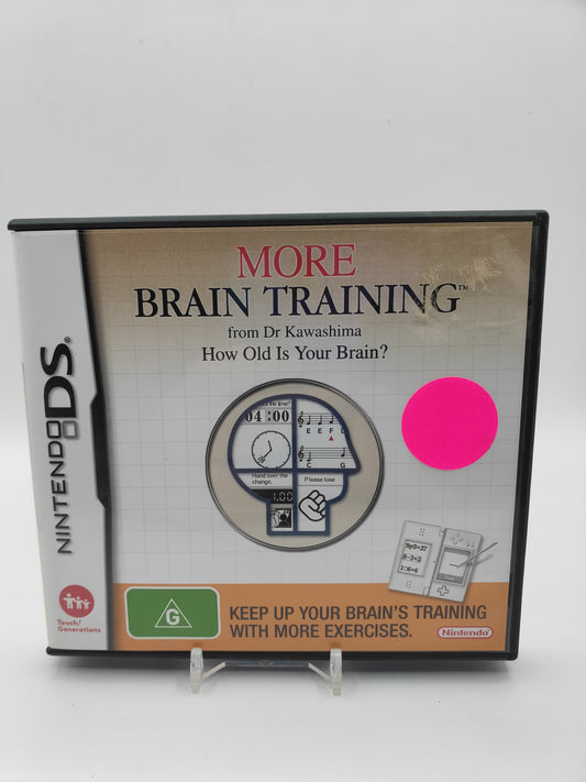 More Brain Training Nintendo DS