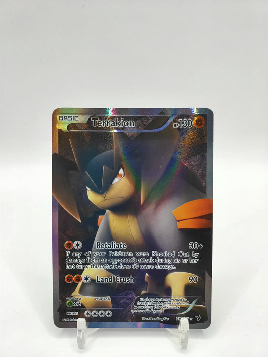 Terrakion Full Art Noble Victories 99/101