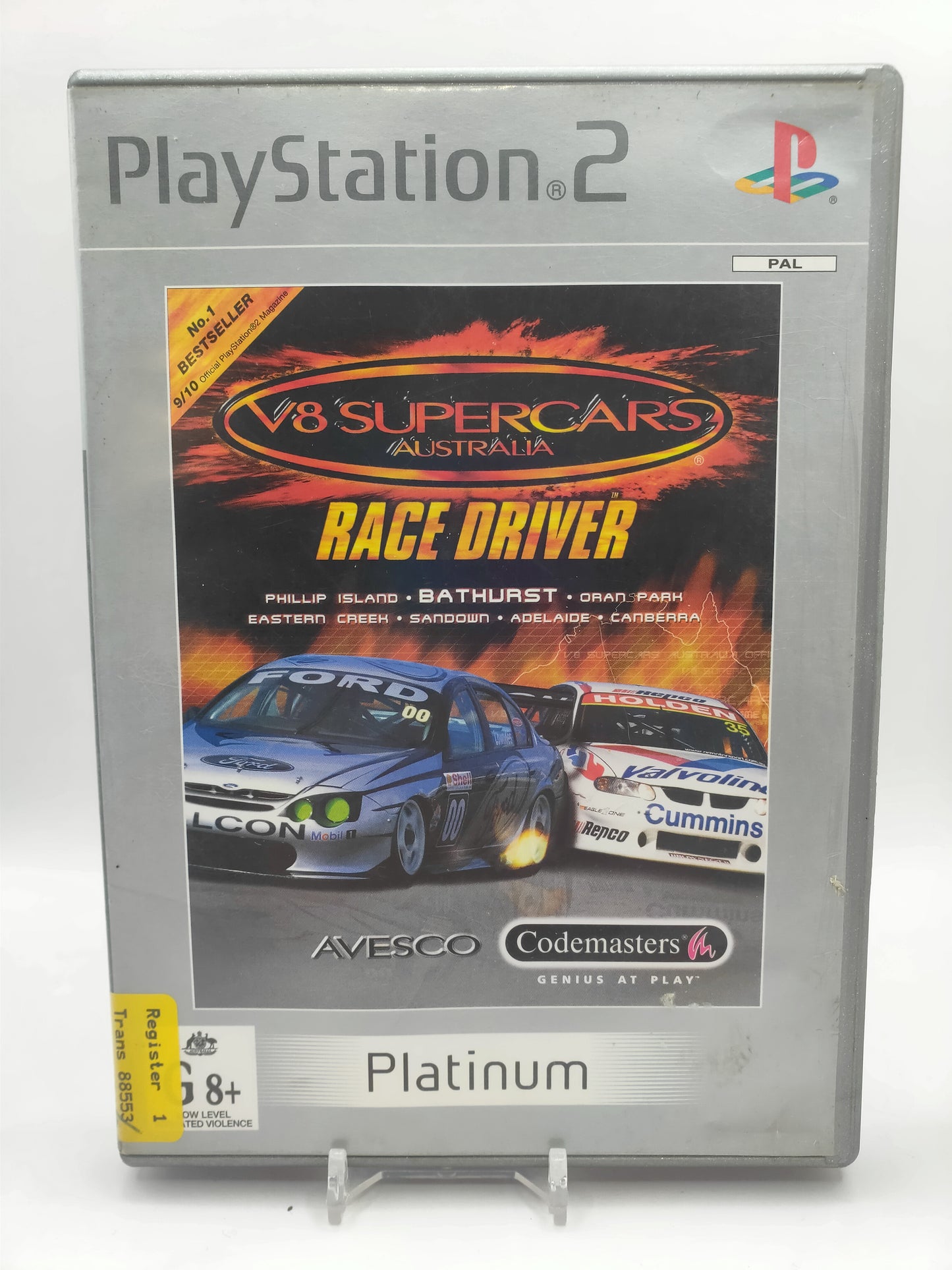 V8 Supercars Race Driver PS2