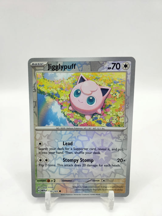 Jigglypuff Reverse Holo 151 039/165