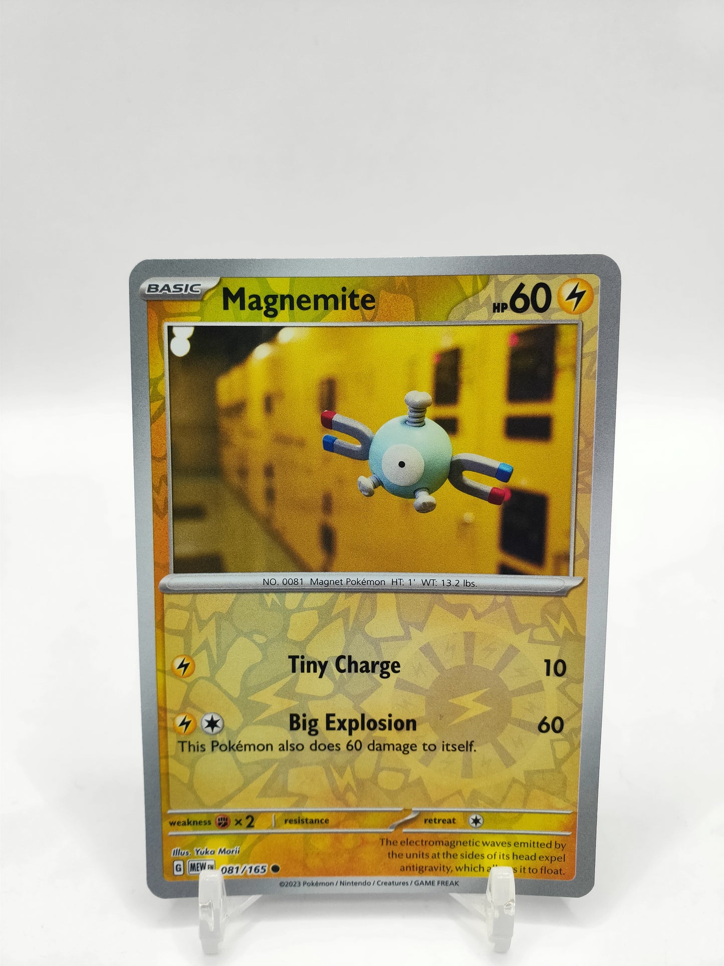 Magnemite Reverse Holo 151 081/165