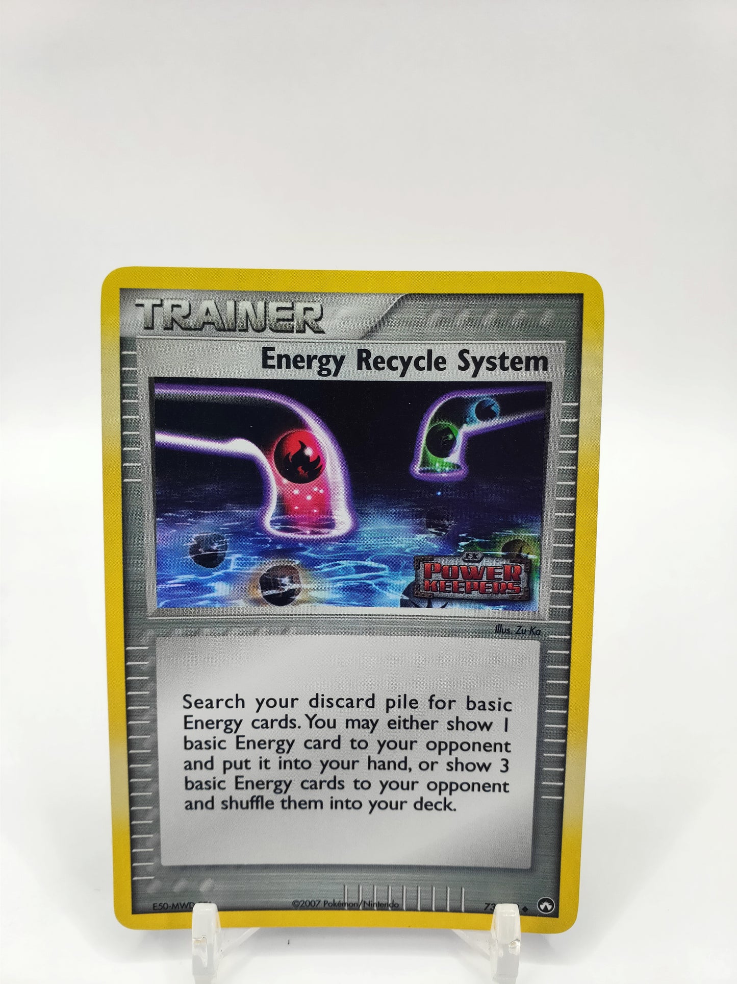Energy Recycle System Reverse Holo Stamped Power Keepers 73/108