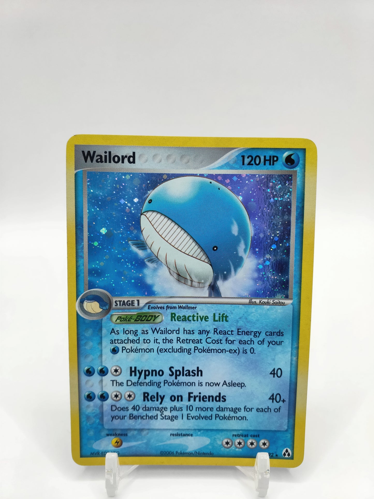 Wailord Holo Legend Maker 14/92