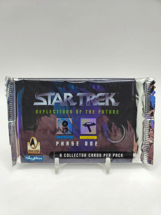 Star Trek Reflections Of The Future 1995 Booster Pack