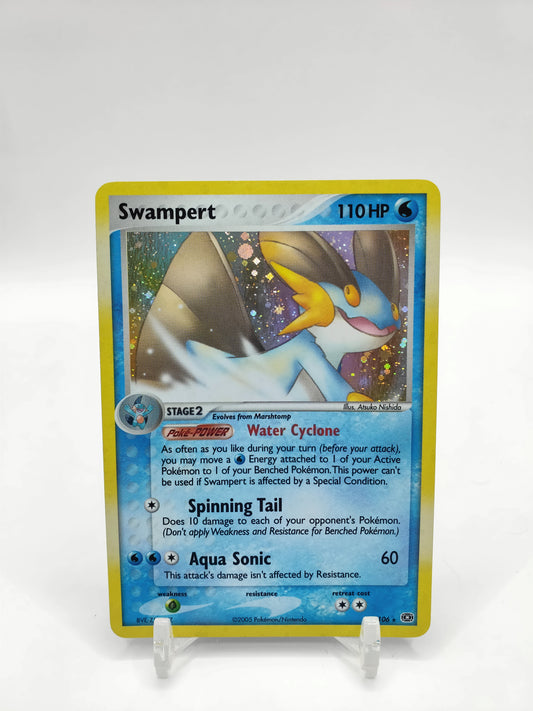 Swampert Holo Ex Emerald 11/106