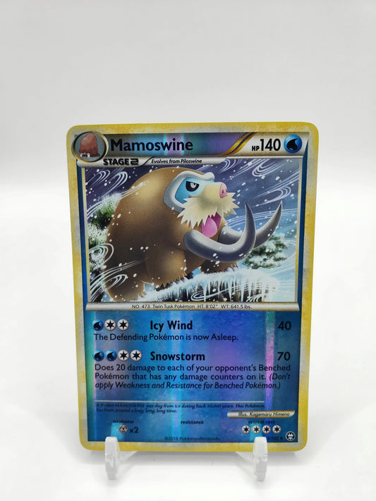 Mamoswine Reverse Holo Rare HS Triumphant 5/102