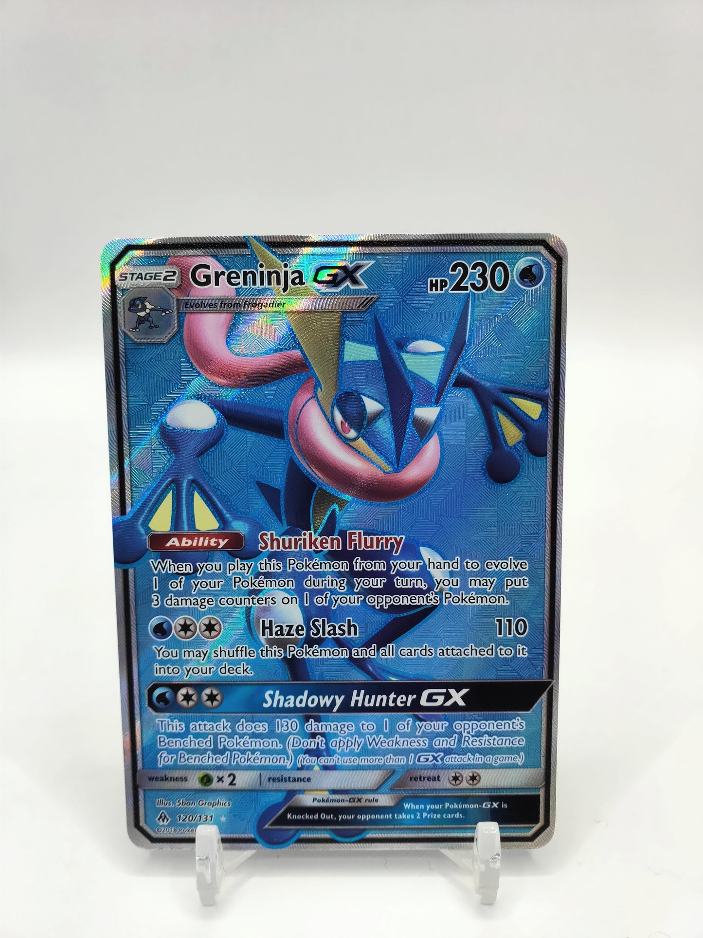 Geninja Gx Full Art Forbidden Light 120/131