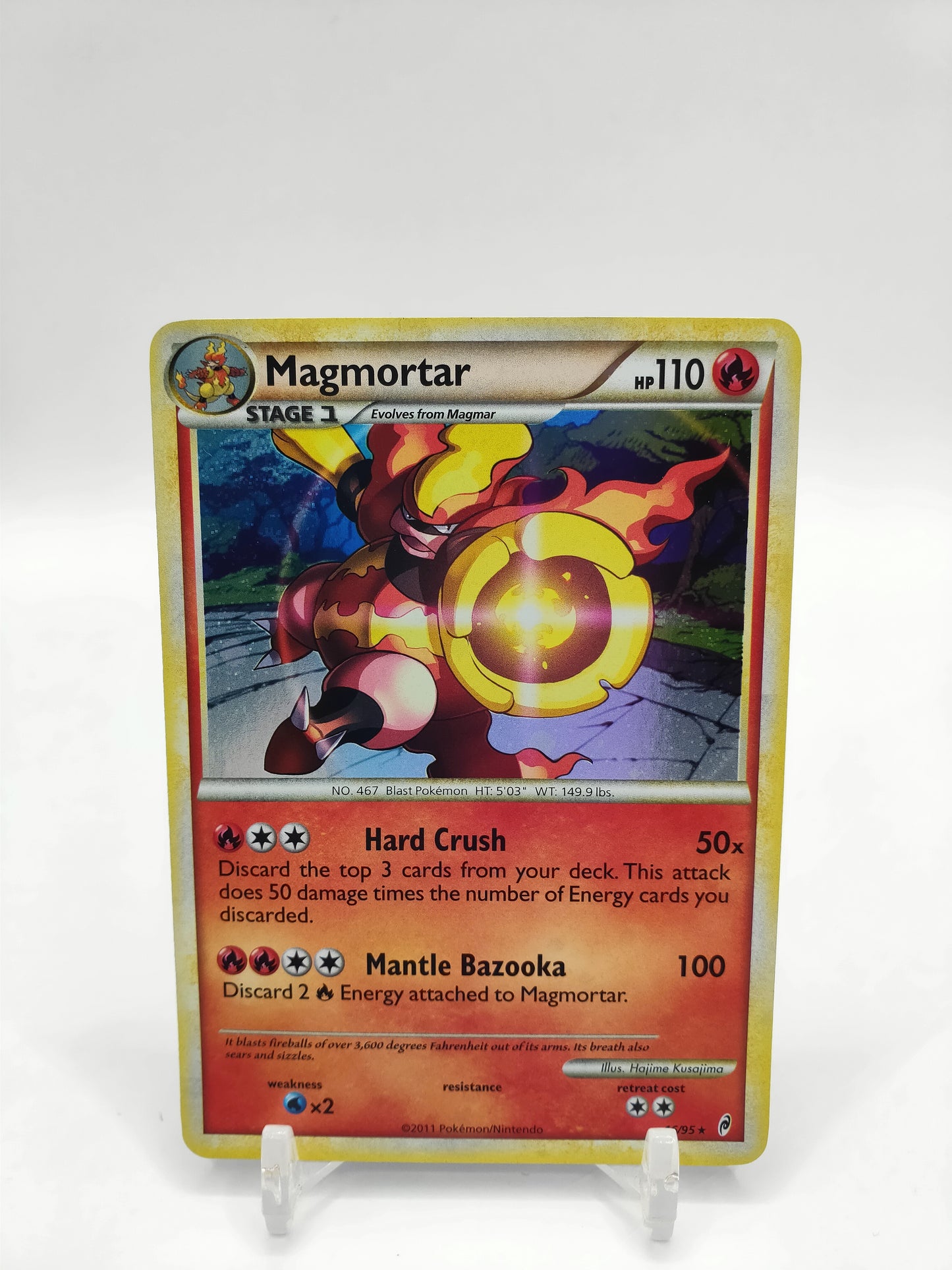 Magmortar Holo Call Of Legends 16/95