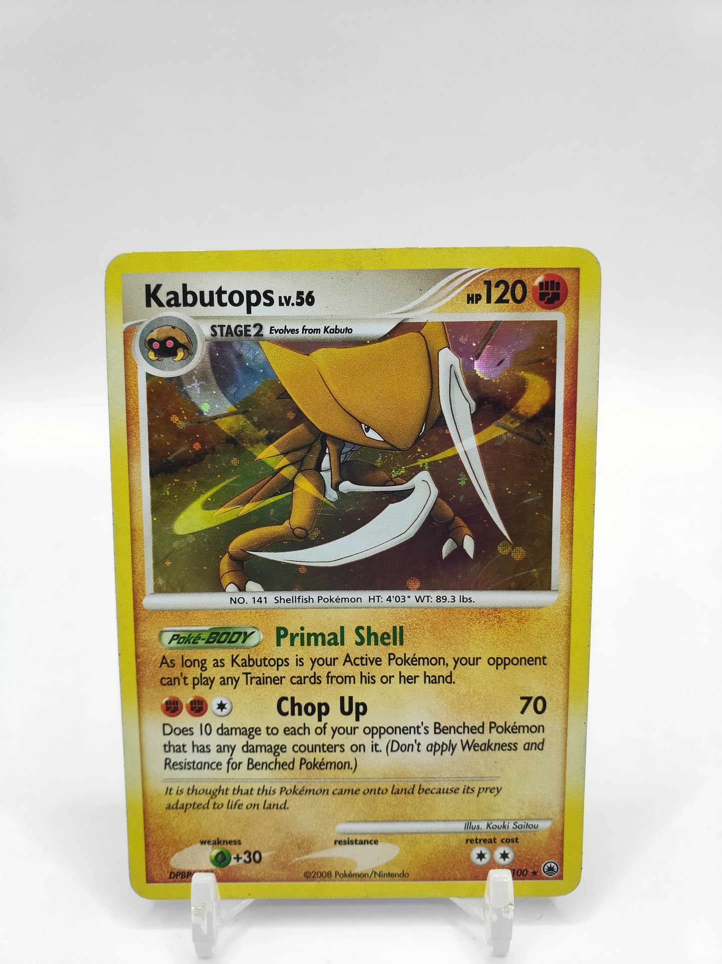 Kabutops Lv 56 Holo Majestic Dawn 6/100