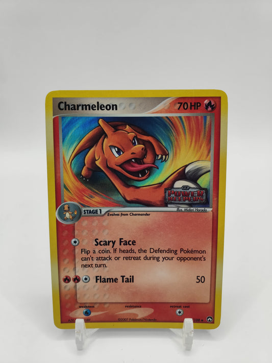 Charmeleon Reverse Holo Stamped Power Keepers 28/108