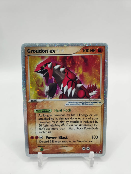 Groudon Ex Crystal Guardians 92/100