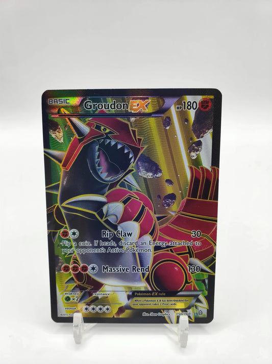 Groudon Ex Full Art Primal Clash 150/160