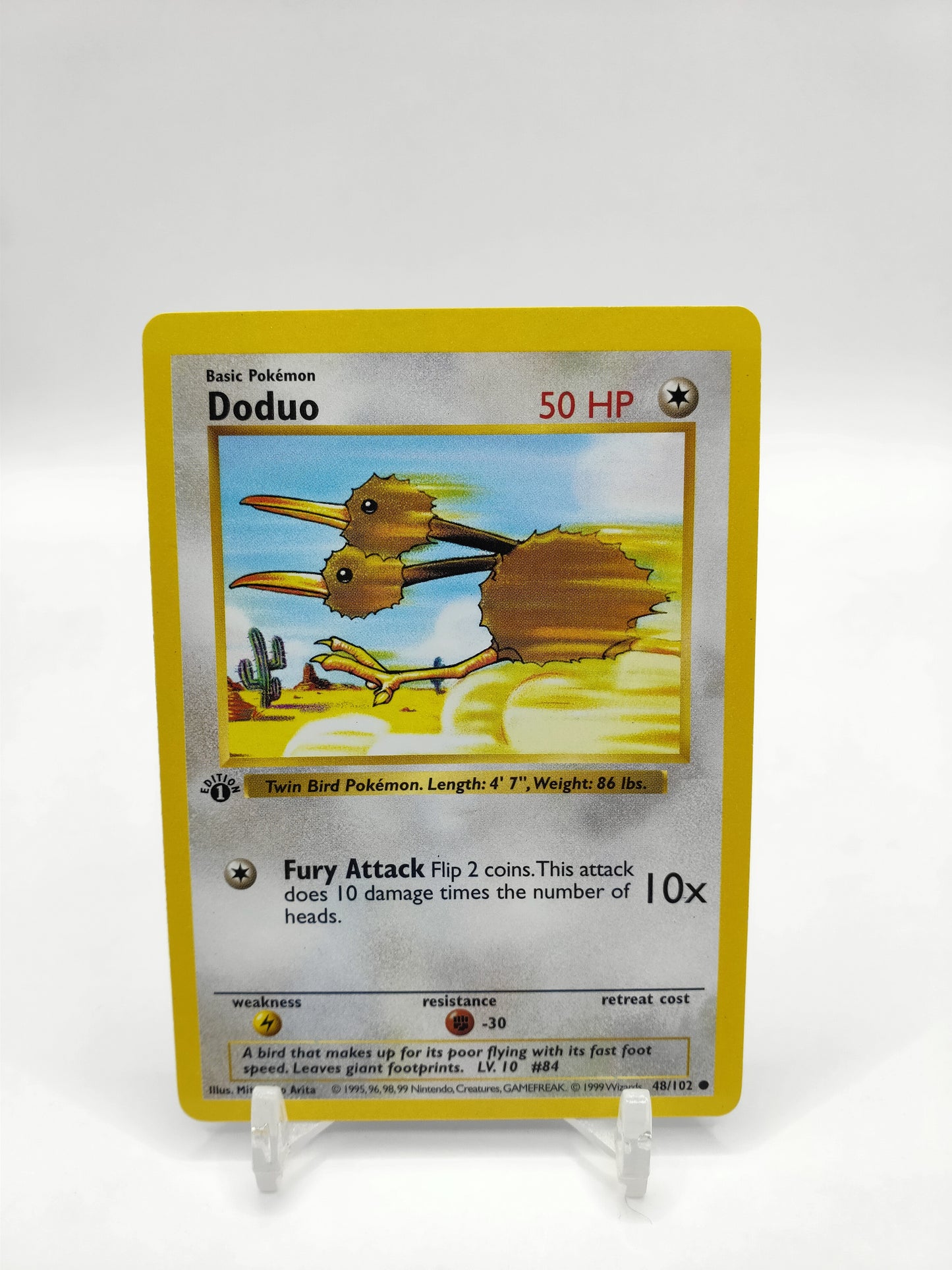 Doduo 1st Edition Shadowleess Base Set 48/102