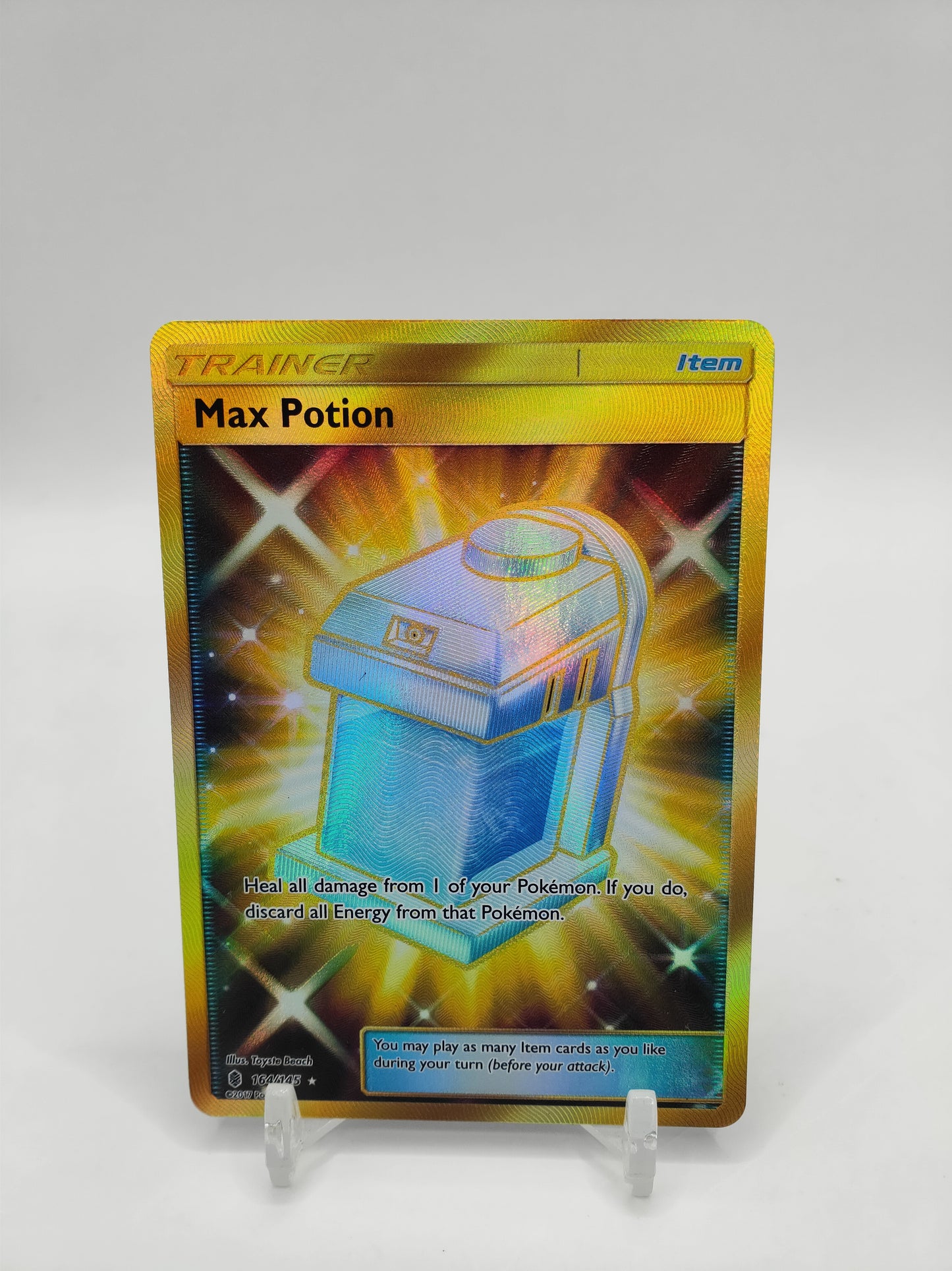 Max Potion Gold Secret Rare Guardians Rising 164/149