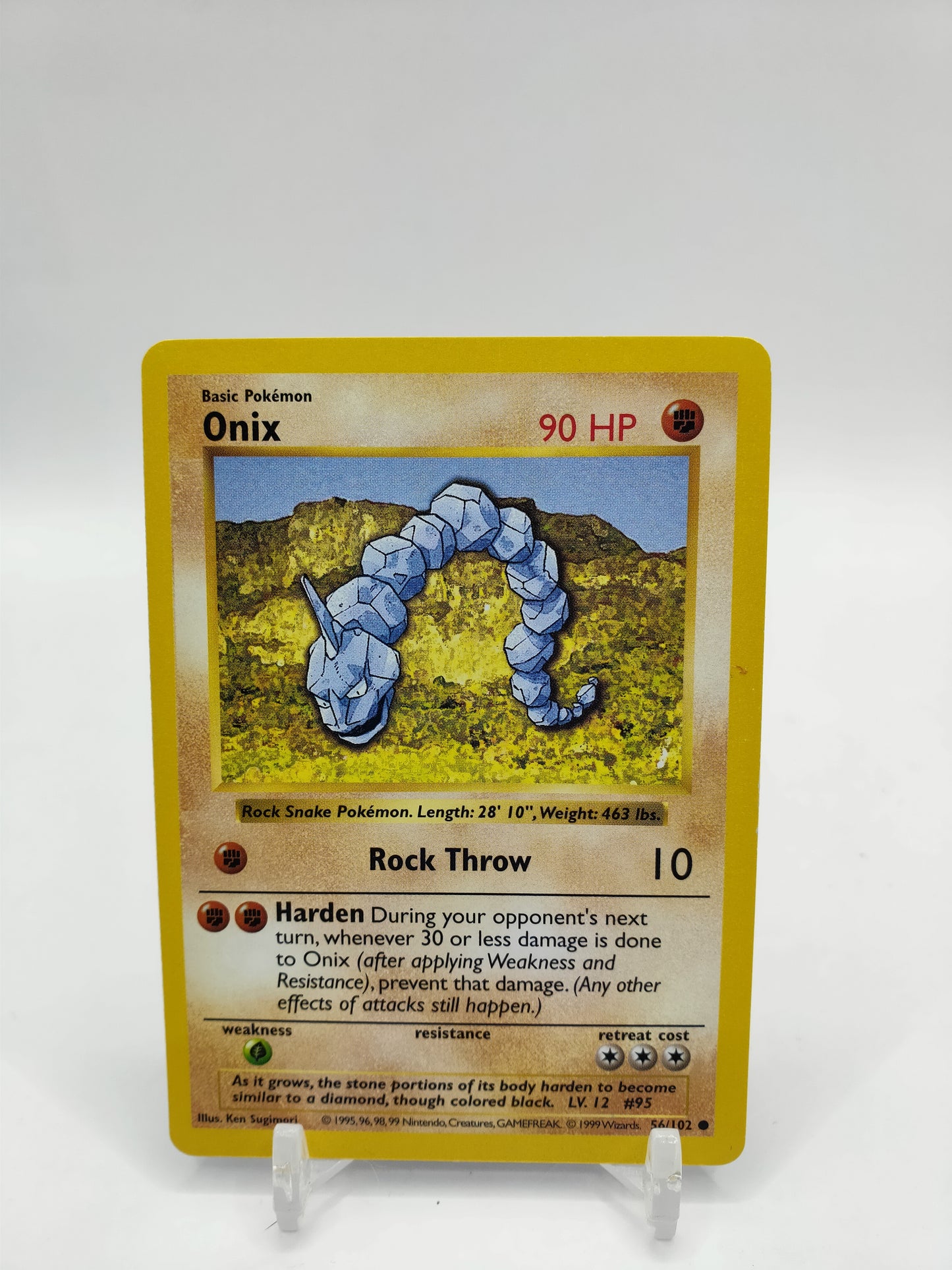 Onix Shadowless Base Set 56/102