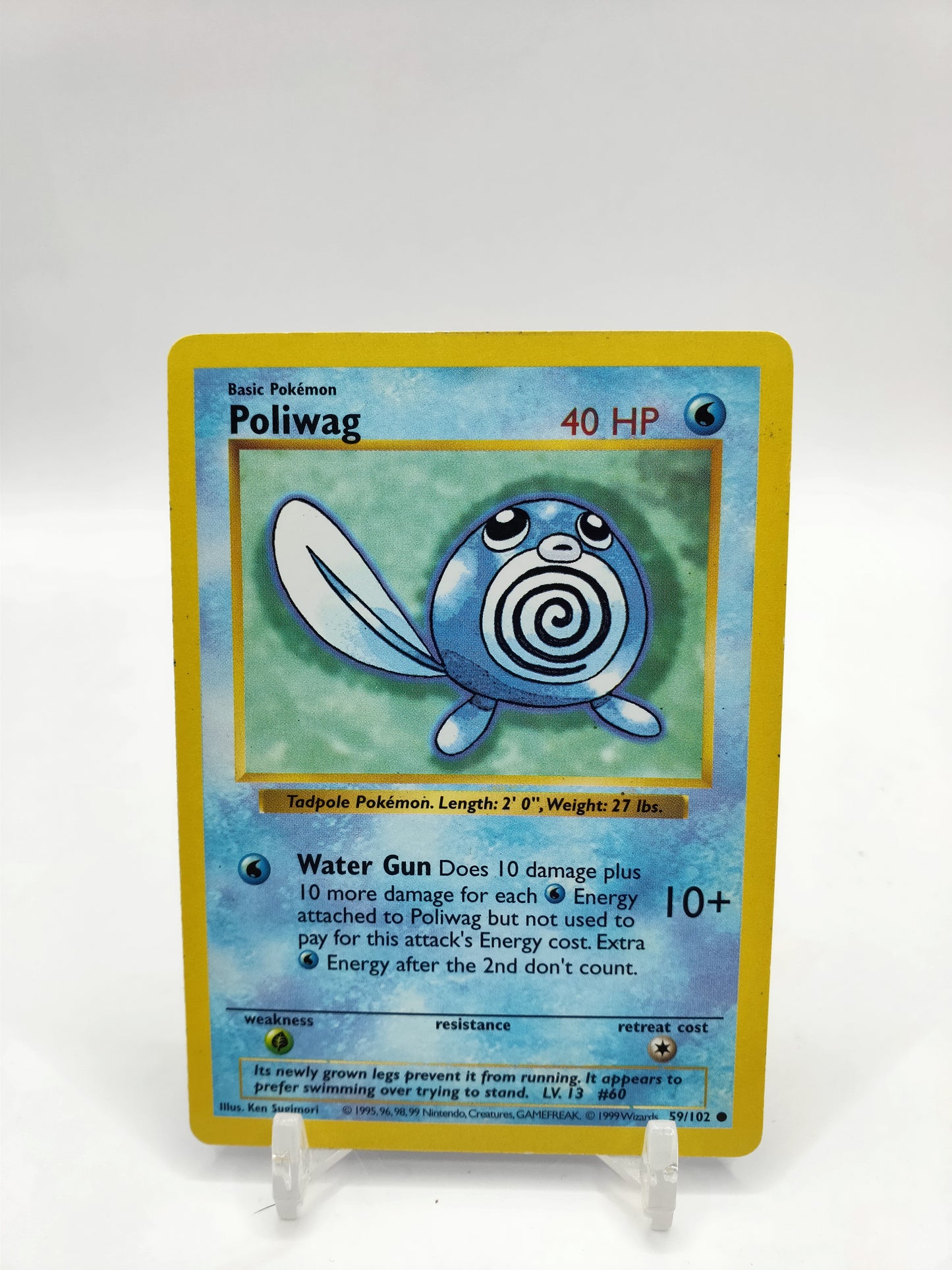 Poliwag Shadowless Base Set 59/102