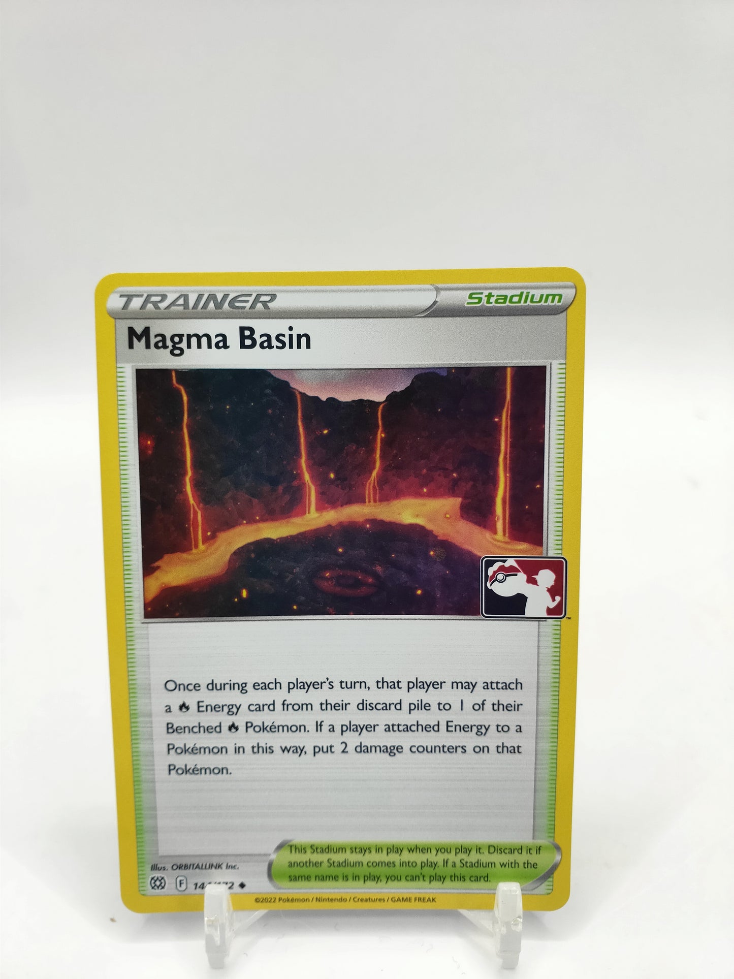 Magma Basin Holo Prize Pack 3 144/172