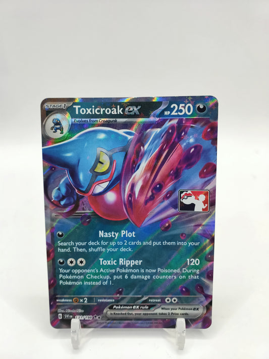 Toxicroak Ex Prize Pack 3 131/198