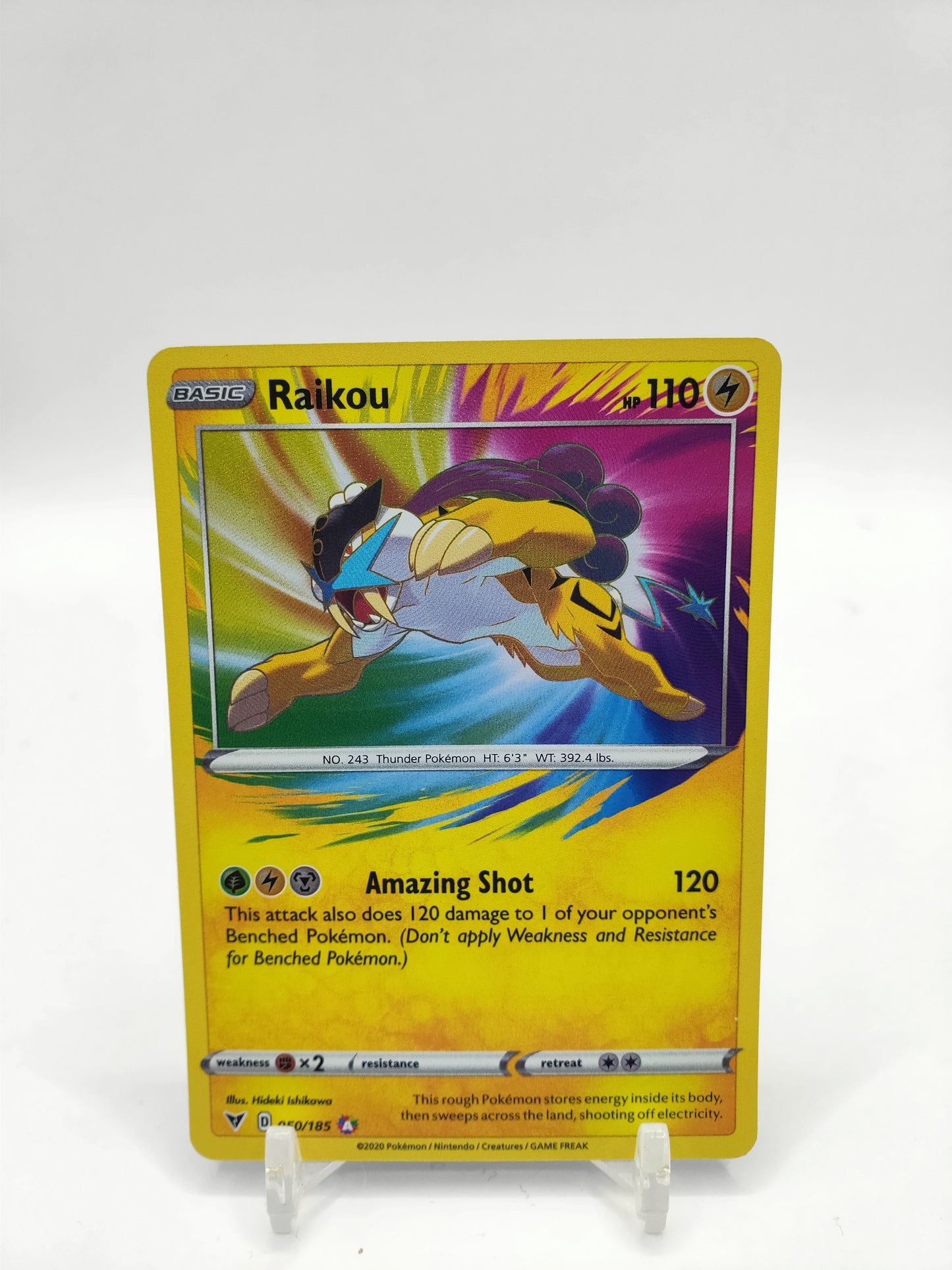 Raikou Amazing Rare Vivid Voltage 050/185