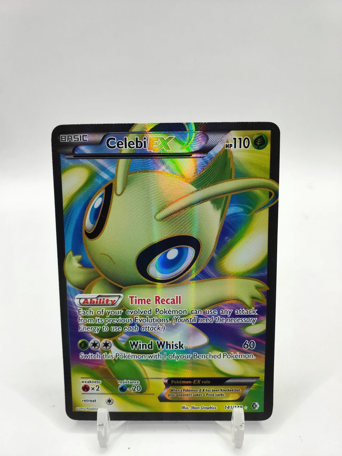 Celebi Ex Full Art Boundaries Crossed 141/149