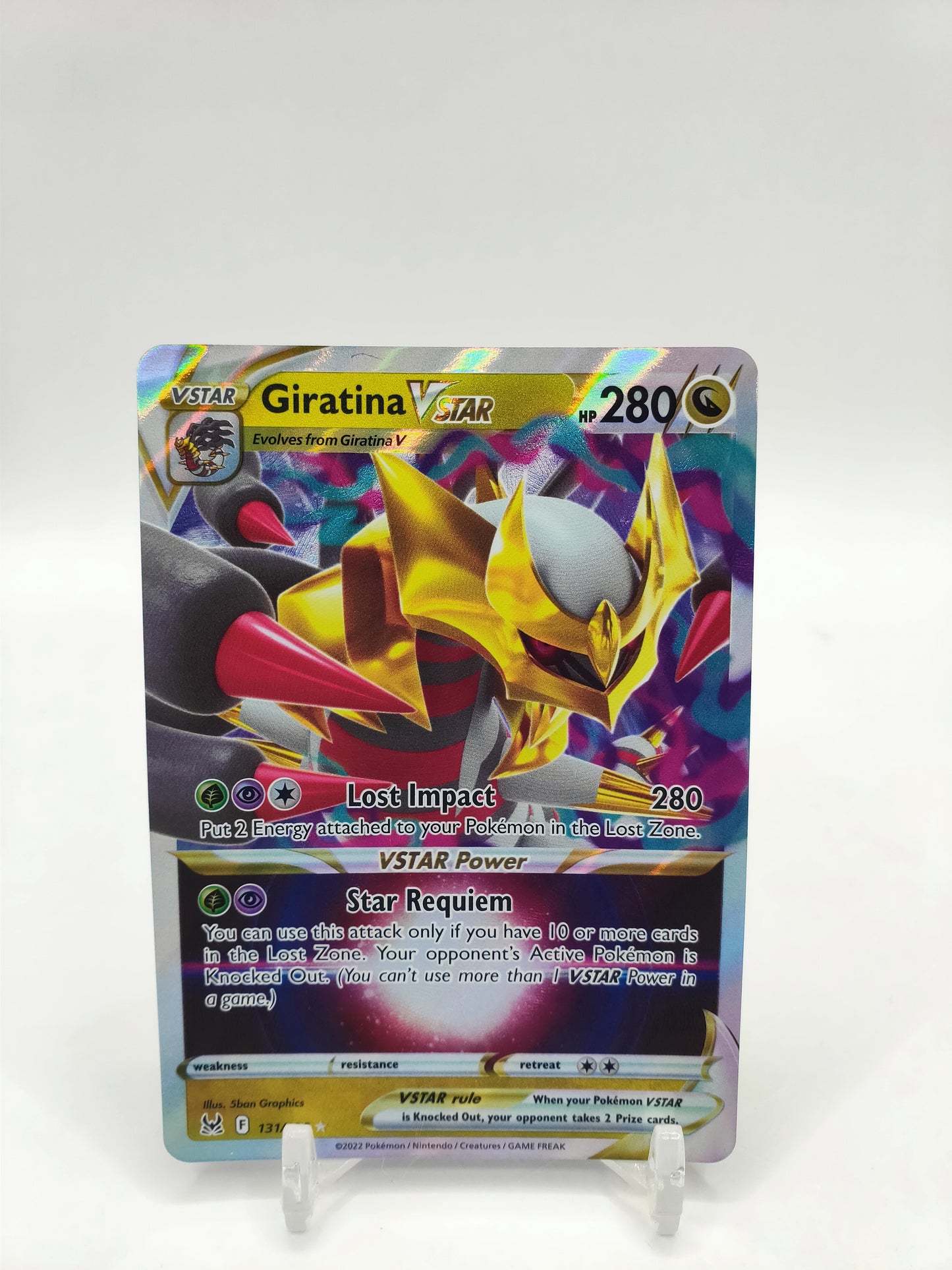 Giratina Vstar Lost Origins 131/196