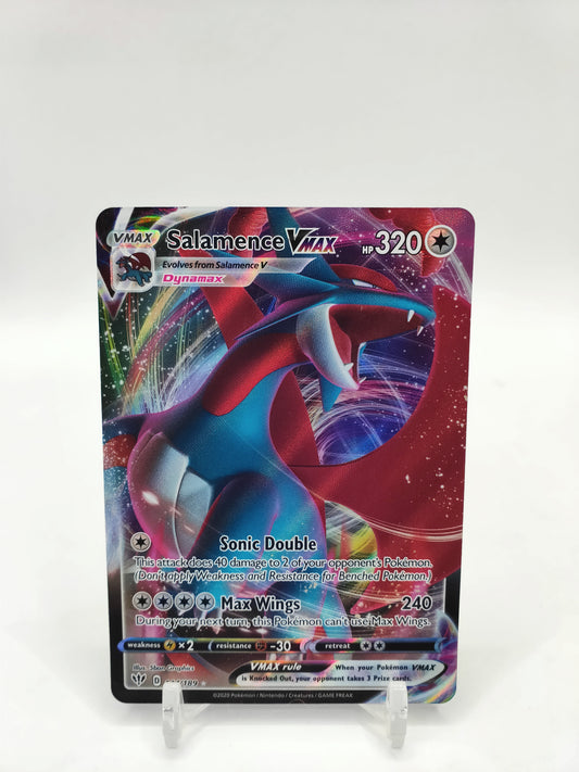 Salamence Vmax Darkness Ablaze 144/189