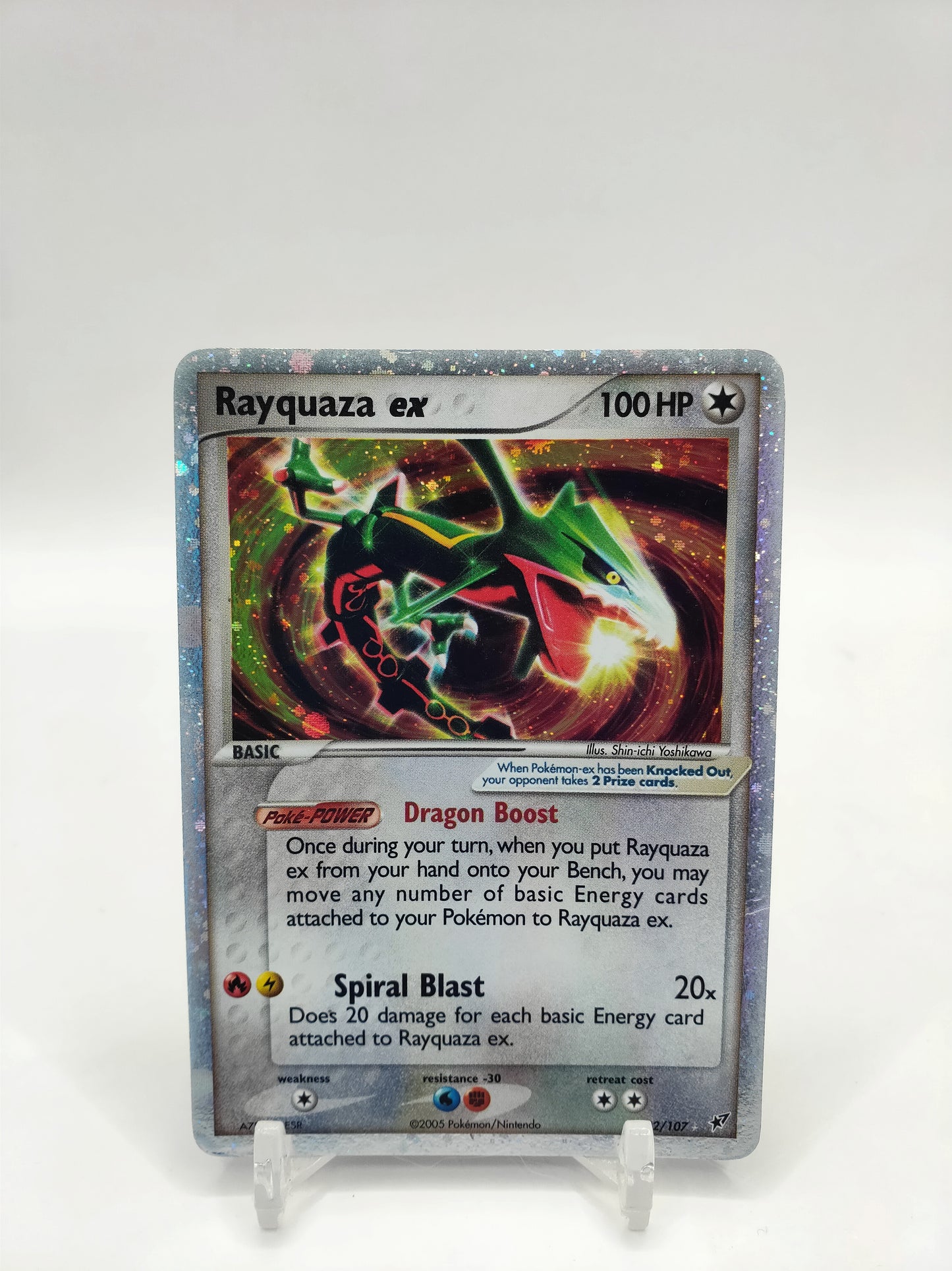 Rayquaza Ex Ex Deoxys 102/107