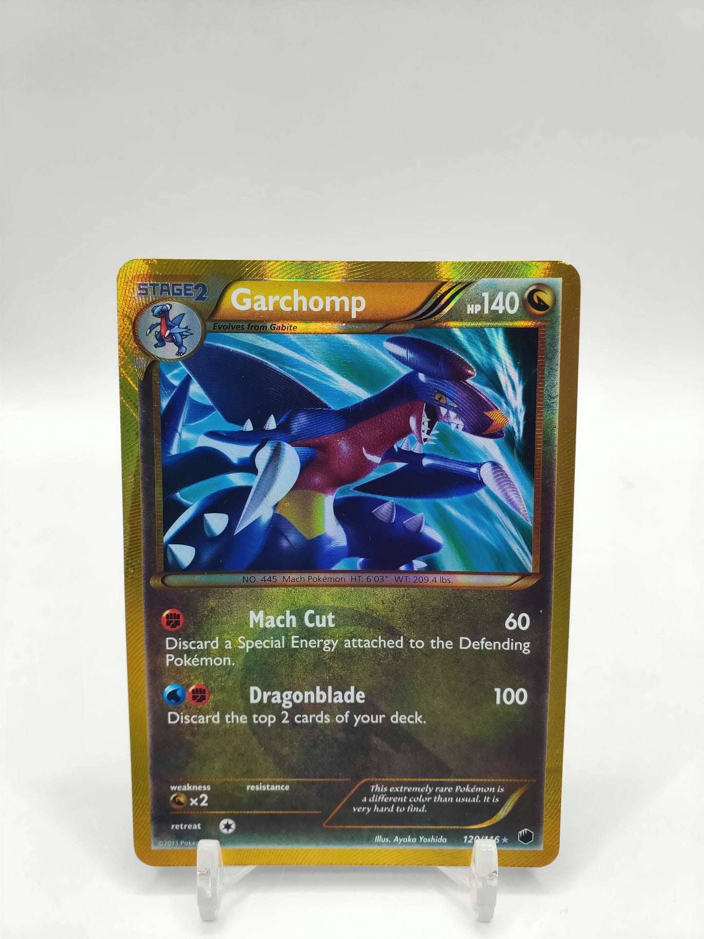 Garchomp Gold Secret Rare Plasma Freeze 120/116