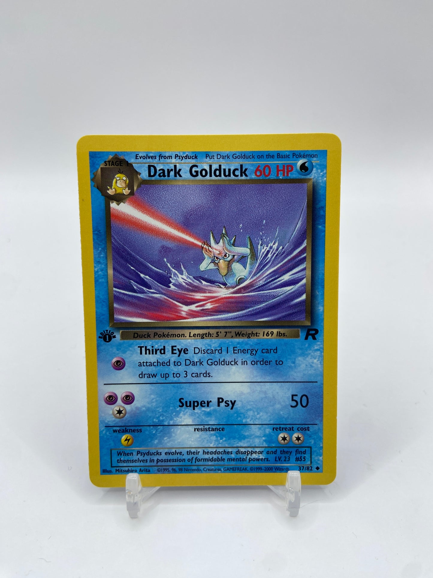 Dark Golduck 1st Edition Team Rocket  37/82