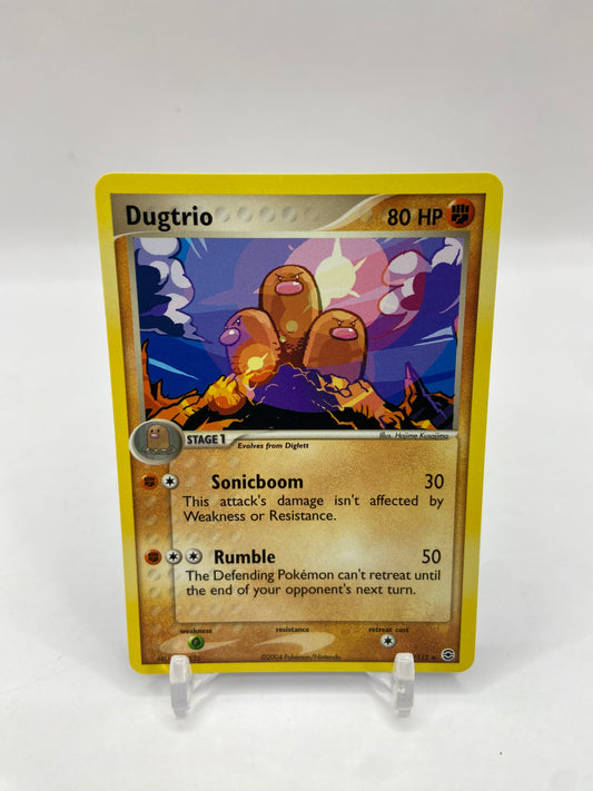 Dugtrio Rare Fire Red Leaf Green 22/112