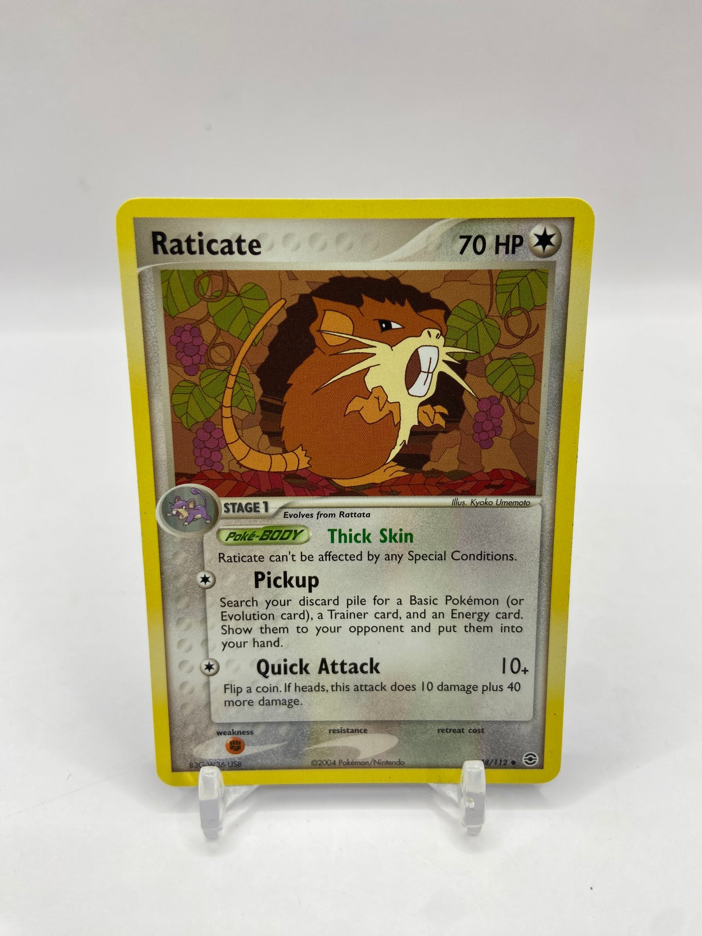 Raticate Fire Red Leaf Green 48/112