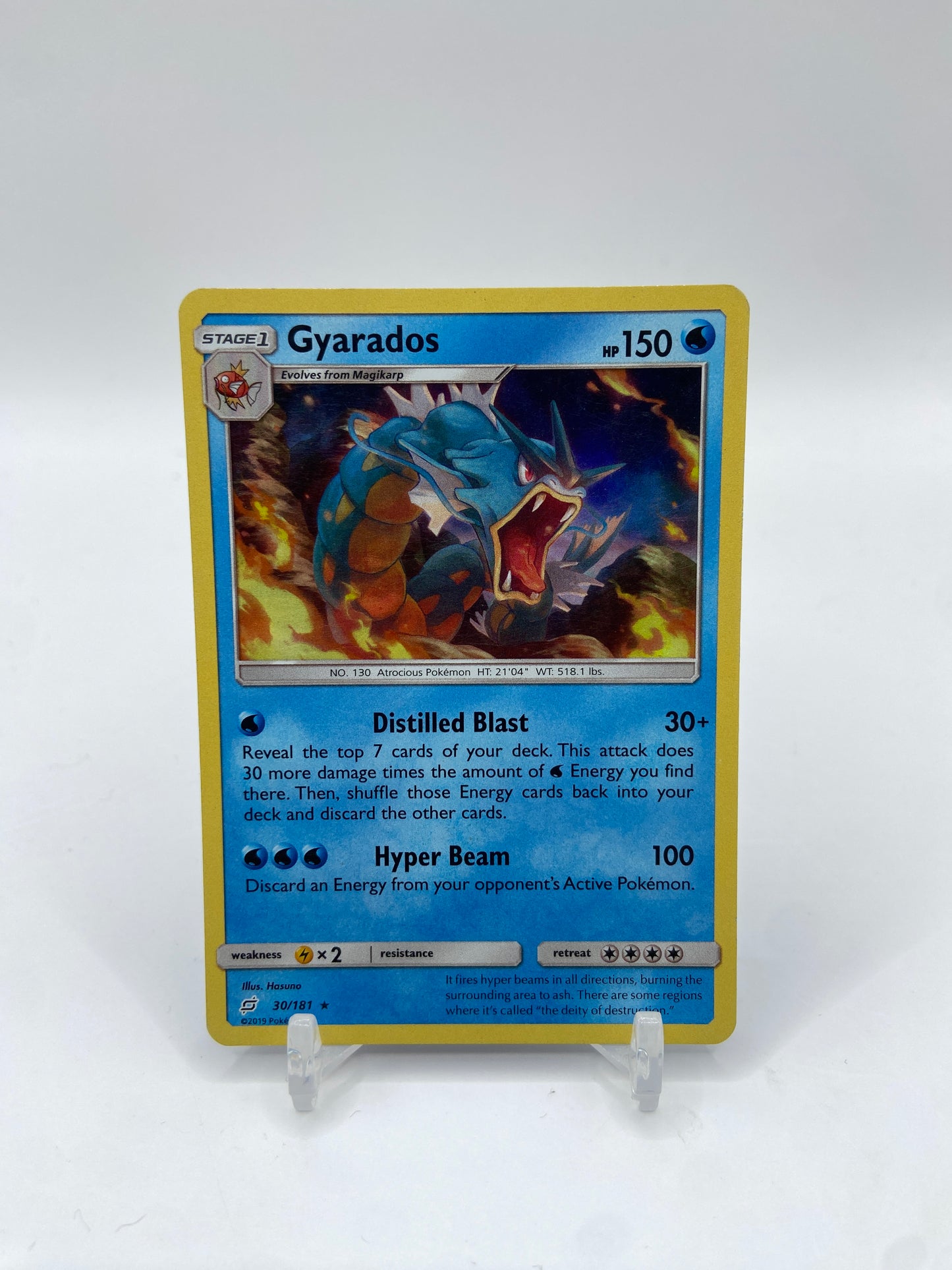 Gyarados Holo Team Up 30/181