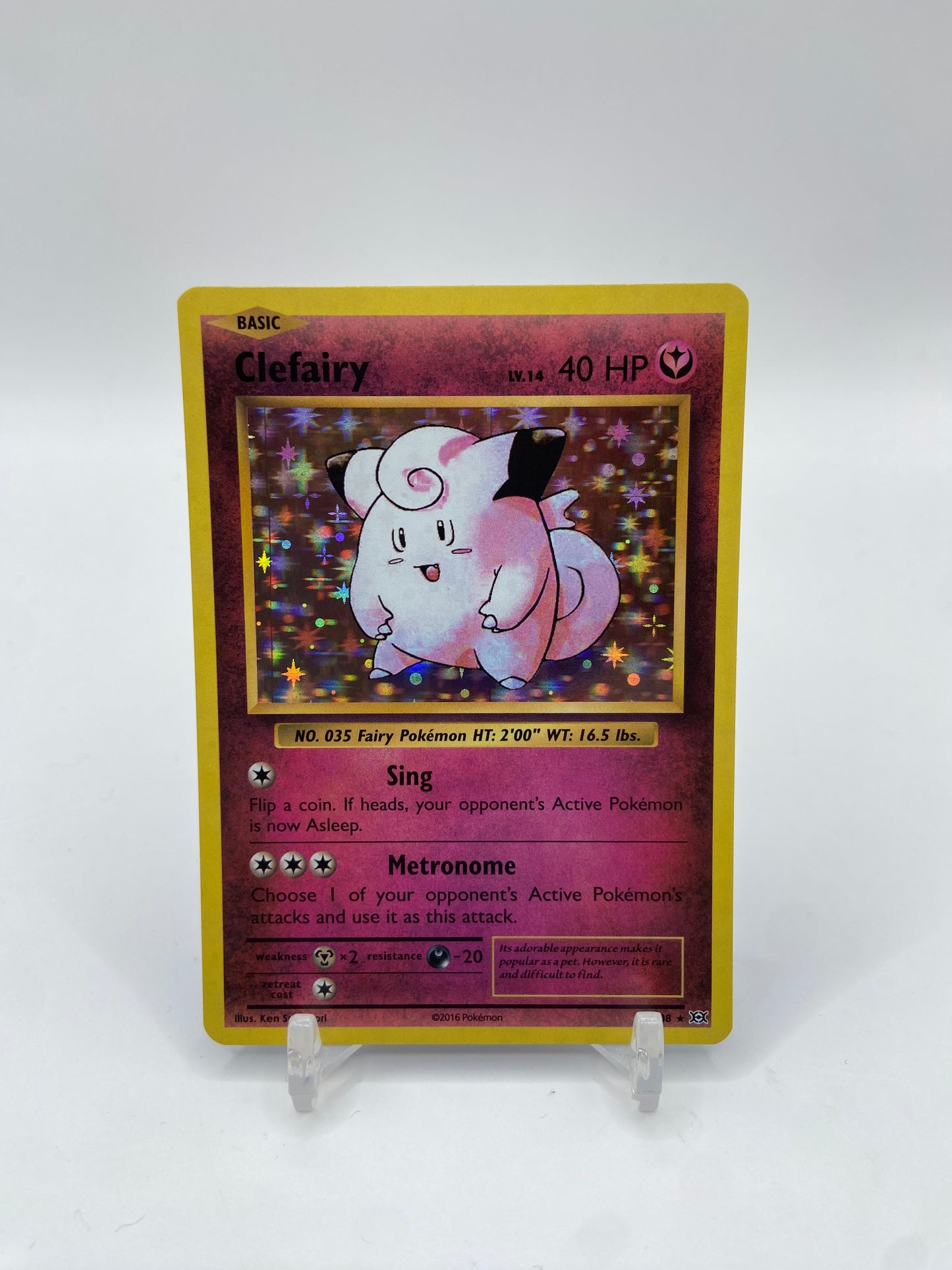 Clefairy Holo Evolutions 63/108