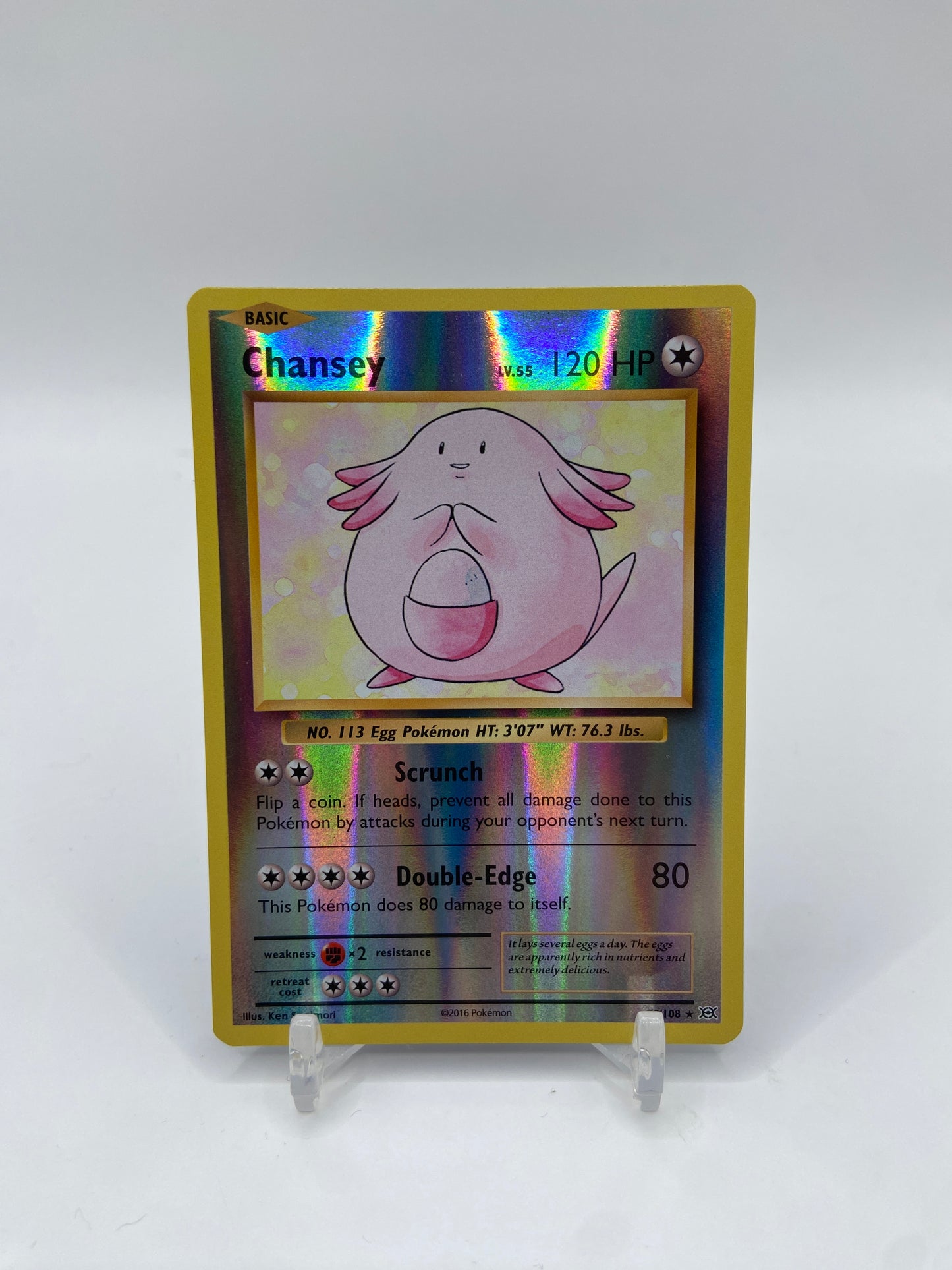 Chansey Reverse Holo Rare Evolutions  70/108