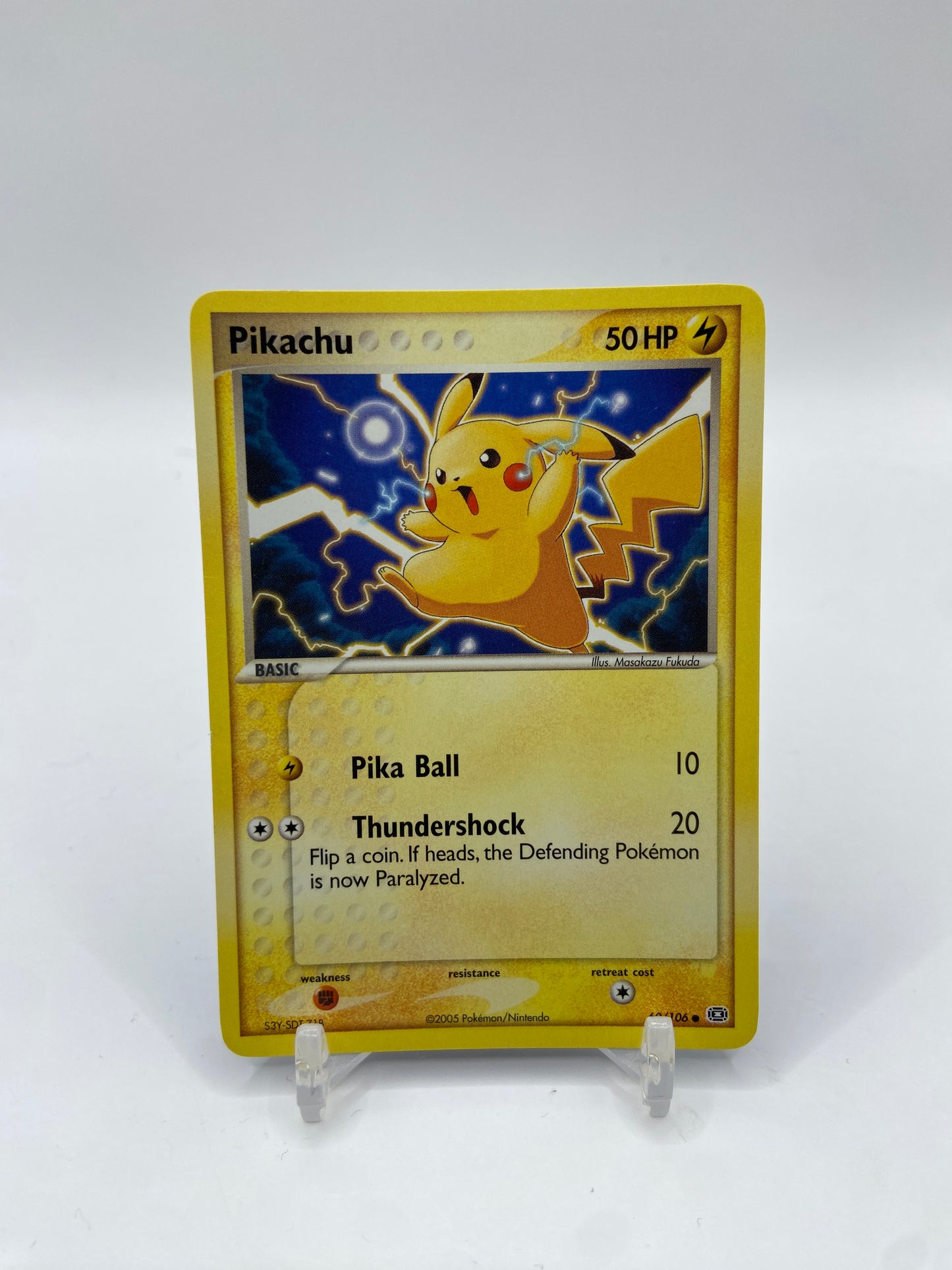 Pikachu EX Emerald 60/106