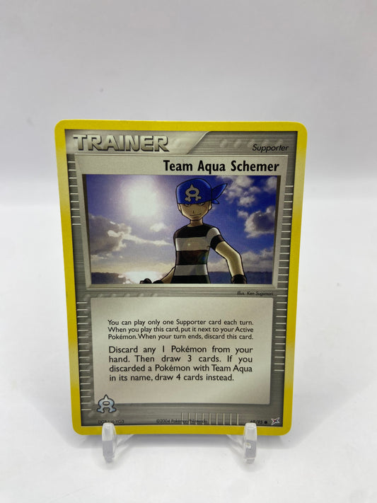 Team Aqua Schemer EX Team Magma VS Team Aqua 69/95