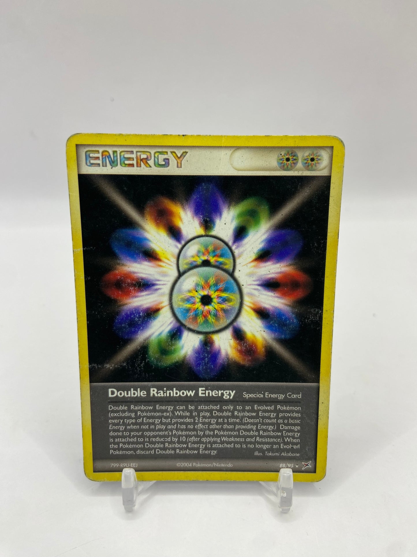 Double Rainbow Energy Rare EX Team Magma VS Team Aqua 88/95