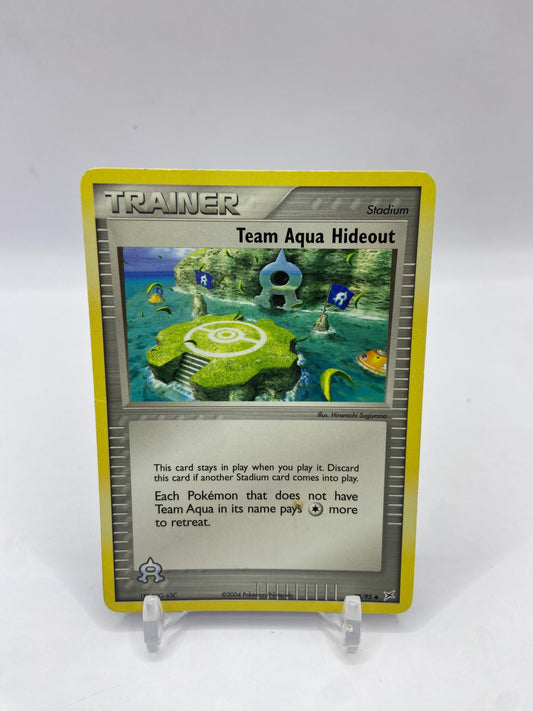 Team Aqua Hideout EX Team Magma VS Team Aqua 78/95