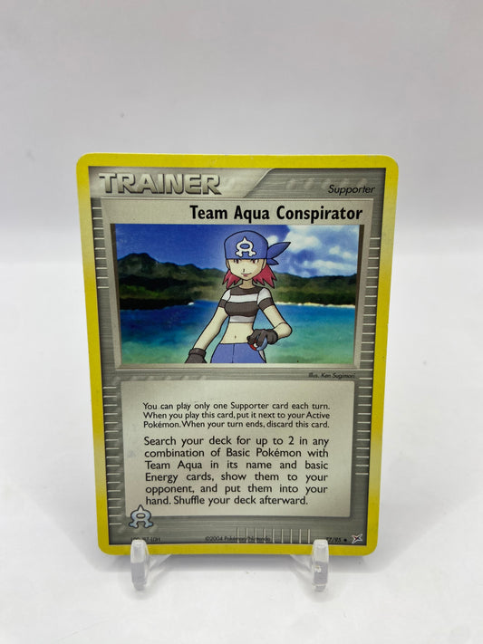 Team Aqua Conspirator EX Team Magma VS Team Aqua 77/95